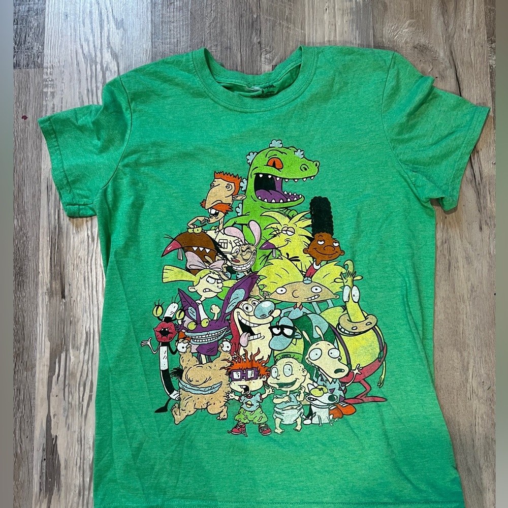 Nickelodeon 90’s Cartoon Graphic Tee Shirt Men’s small